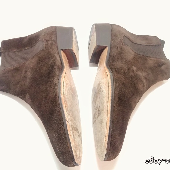 The Kooples - Men Brown Suede Chelsea Boots - SOLD - Picture 7 of 8